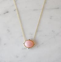 Image 1 of Victorian Pink Opal Necklace