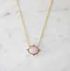 Victorian Pink Opal Necklace