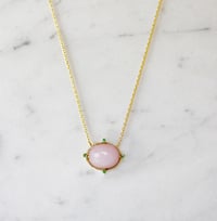 Image 2 of Victorian Pink Opal Necklace