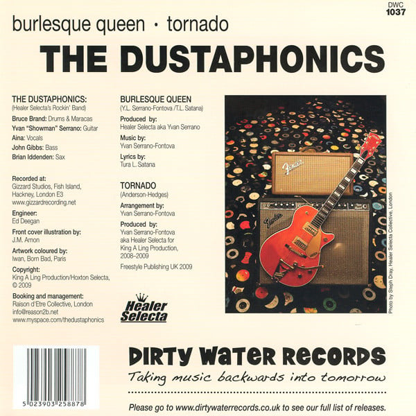 The Dustaphonics – Burlesque Queen, 7" VINYL, NEW