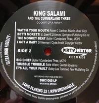 Image 3 of King Salami And The Cumberland Three* – Cookin' Up A Party, LP VINYL, NEW