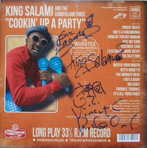 King Salami And The Cumberland Three* – Cookin' Up A Party, LP VINYL, NEW