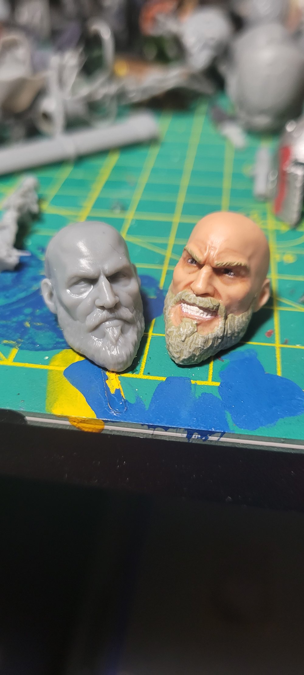 3d printed heads 