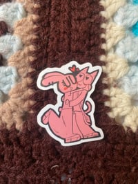 Image 1 of Bunny Kitty Hug Sticker