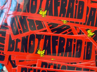 Image 2 of Be Not Afraid Sticker