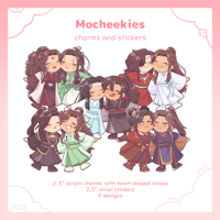 Mocheekies Stickers