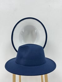 Image 2 of NAVYBLUE WHITE BOTTOM