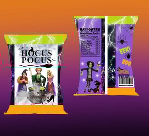 Image of Hocus Pocus Chip/Treat Bag