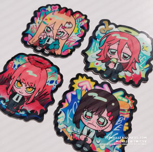 Image of [CSM] Character Vinyl Diecut Stickers