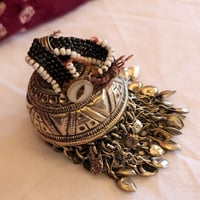 Image 1 of Vintage Kuchi Tribal Tassel Pendant (TJ032)
