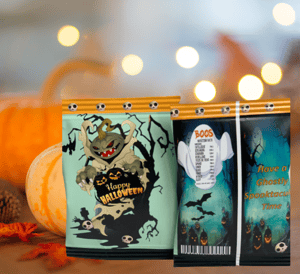 Image of Spooky Pumpkin Chip/Treat Bag