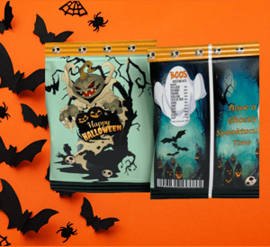 Image of Spooky Pumpkin Chip/Treat Bag
