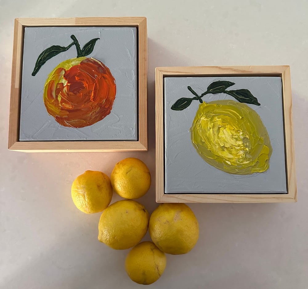 Image of FRAMED FRUITY MINIS - SALE 