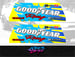 Image of Playseat Evolution/ Revolution Side Panel Livery Stickers Sim Drift GOODYEAR Skyline