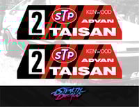 Image 1 of Playseat Evolution/ Revolution Side Panel Livery Stickers Sim Drift TAISAN Skyline GTR