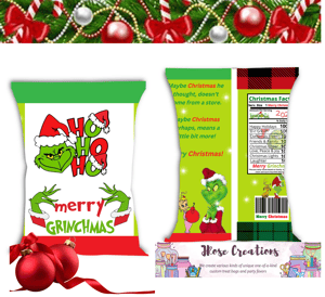 Image of Grinch HOHOHO Chip Bag