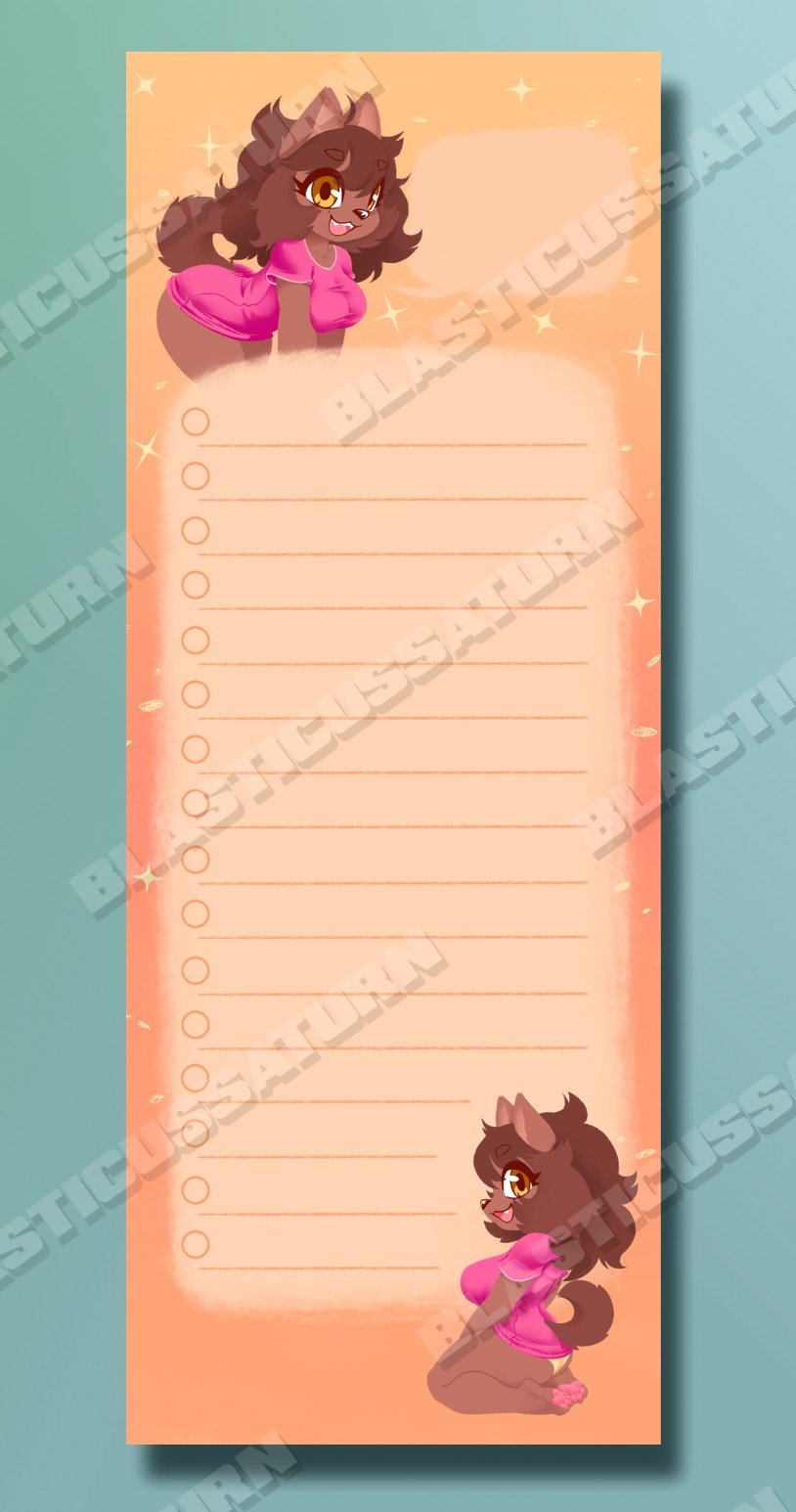Sunrise Cioccolata - List Notepad