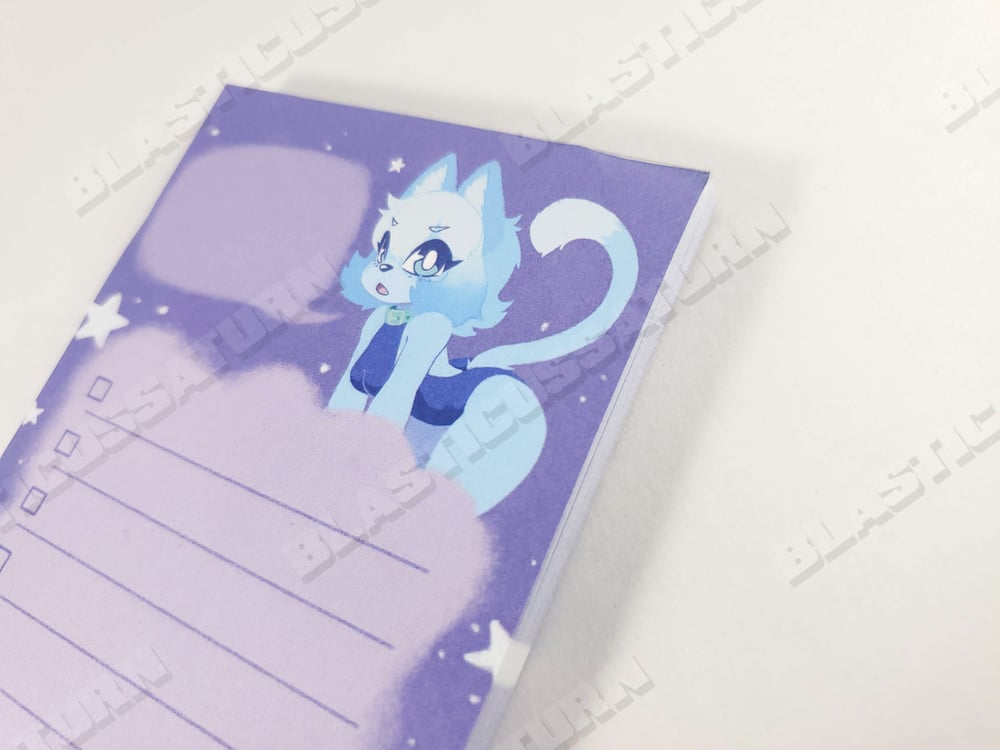 Midnight Snowfur - List Notepad