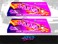 Image 1 of Playseat Evolution/ Revolution Side Panel Livery Stickers Sim Drift N-Style Nakamura
