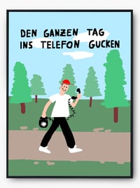 Image 1 of Telefon gucken (A4)
