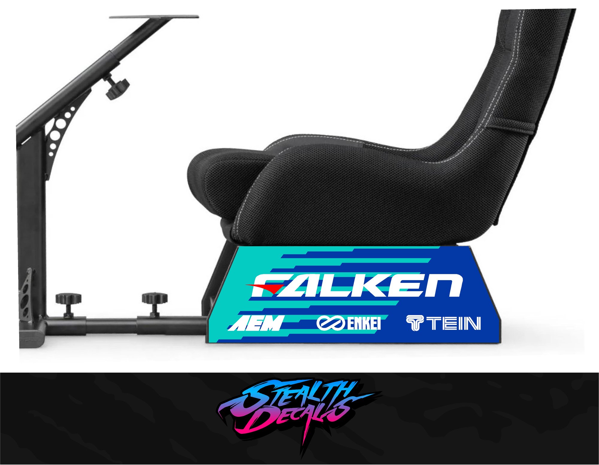 Playseat Evolution/ Revolution Side Panel Livery Stickers Sim