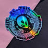 Out of This Gender Binary Holographic Sticker
