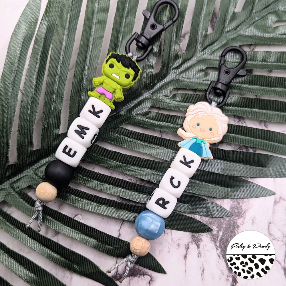 KEYRING: Book Bag