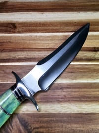 Image 2 of Impact Cutlery Custom Fixed Blade Large Bowie Knife UNUSED 12" Handmade Knives