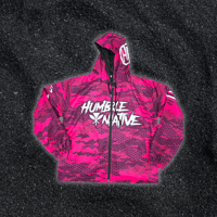 Image 1 of Pink retro camo windbreaker Jacket