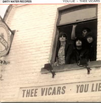 Image 1 of Thee Vicars – You Lie, 7" VINYL, NEW