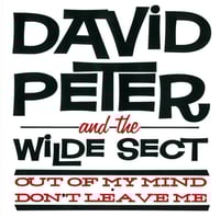 Image 1 of David Peter And The Wilde Sect – Out Of My Mind / Don't Leave Me, 7" VINYL NEW
