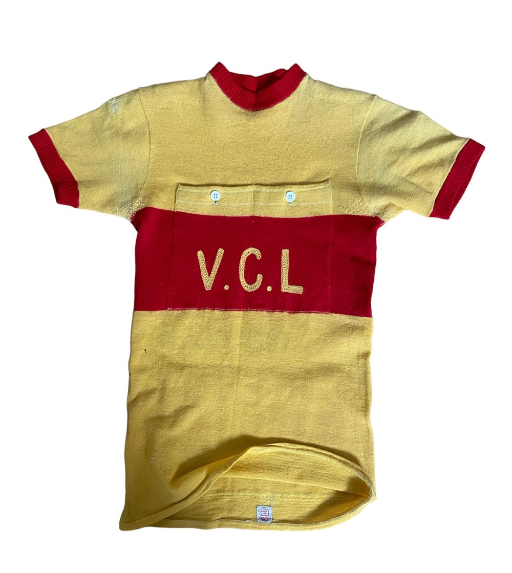 1957 - V.C.L. - Vélo Club Lommois (Département 59) - French Amateur team jersey 