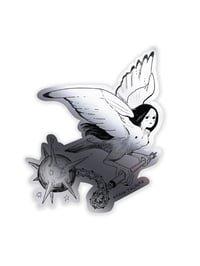 Image 1 of Harpy Mirror Silver Sticker