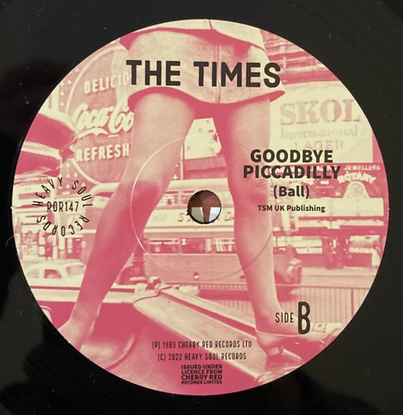 The Times – Whatever Happened To Thamesbeat? 7" VINYL, NEW