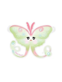 Image 1 of Clear Moth Sticker