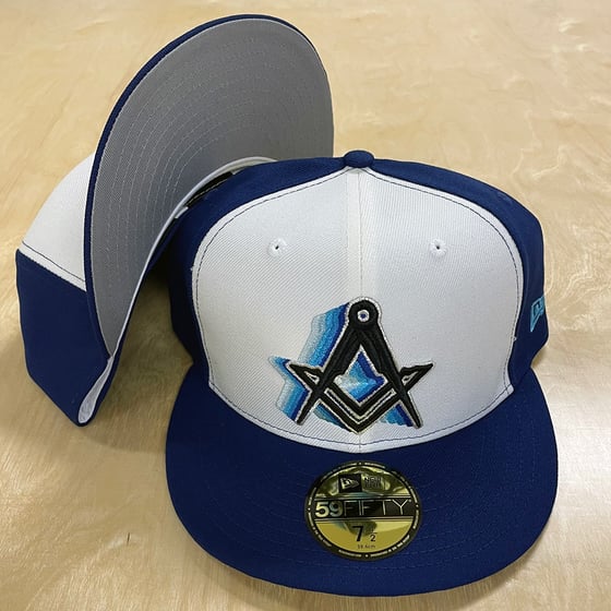 Image of Blue Cascading Fitted 59Fifty   *SALE*