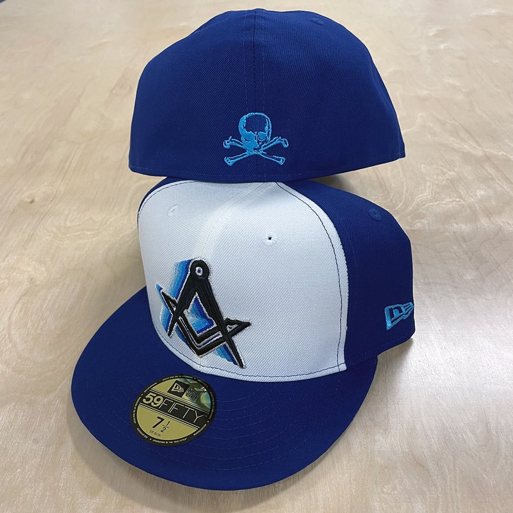 Image of Blue Cascading Fitted 59Fifty