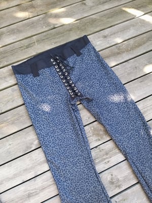 Image of Flared leopard pants S/M