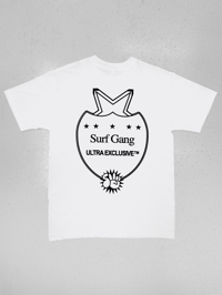 Image 2 of Surf Gang Relax Tee, White