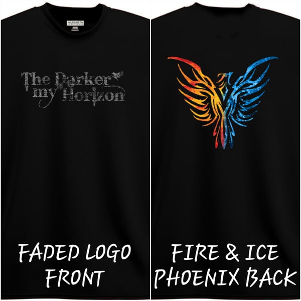 Image of NEW Faded Logo/Fire & Ice Unisex Tee