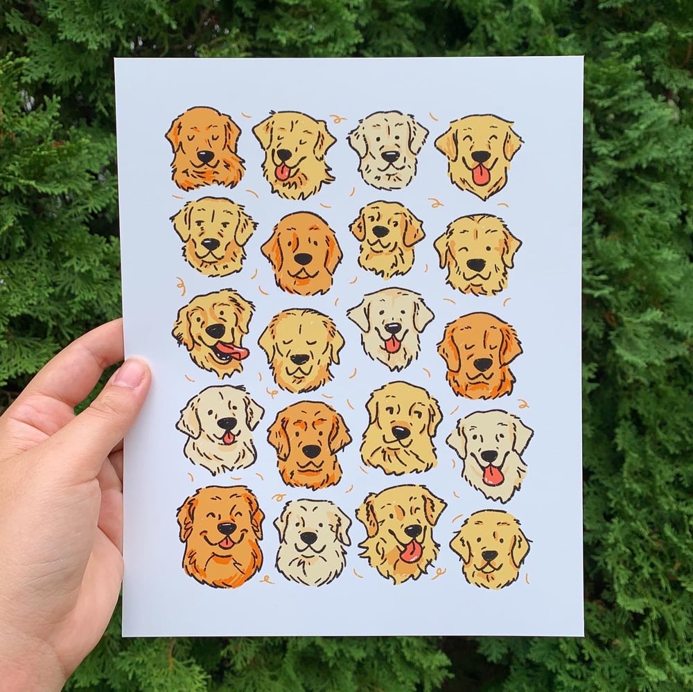 Image of Goldens Print