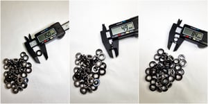 Image of  8mm Silver Eyelets
