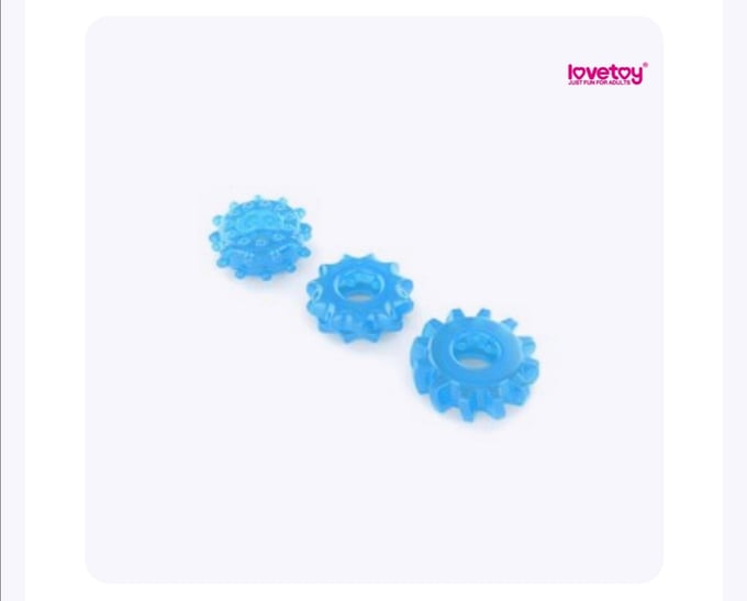 Image of Lovetoy Glow In The Dark Lumino Play Cock Rings X3