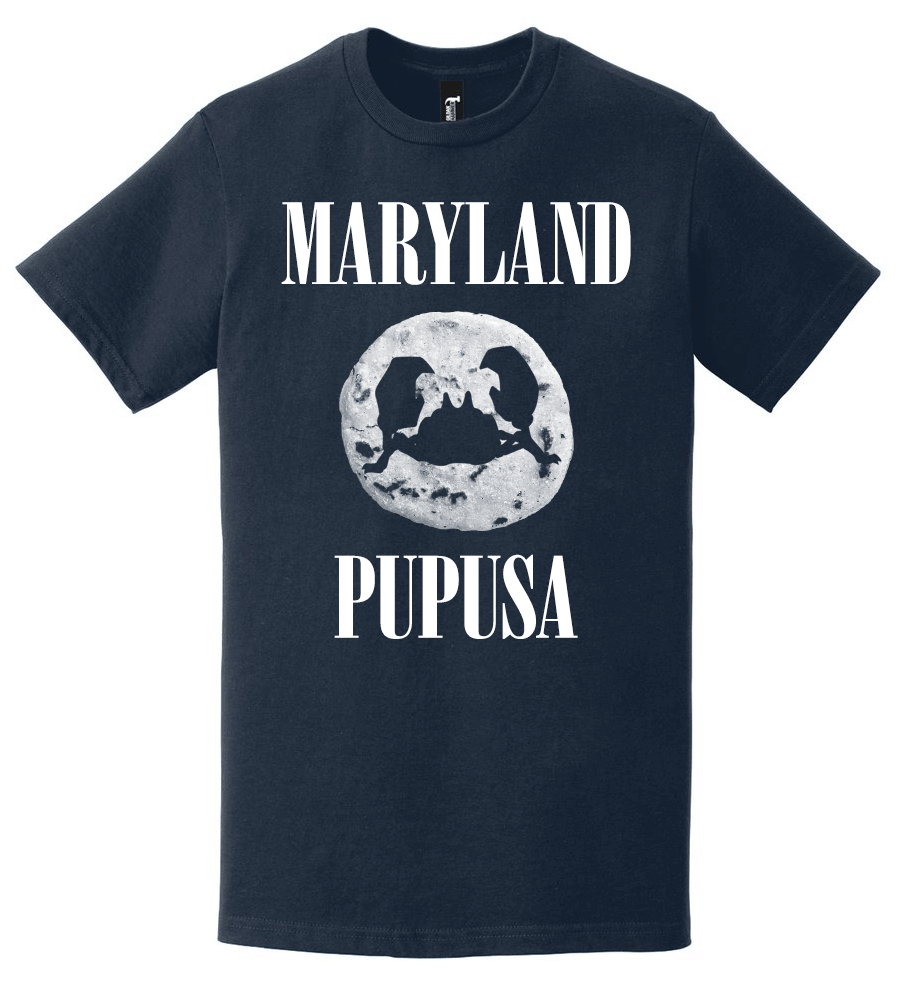Maryland Pupusa T-Shirt for La Brasita