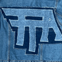 Denim on Denim - Jean Jacket (L)