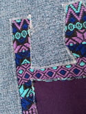 Denim on Denim - Purple Crewneck (L)