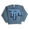 Denim on Denim - Blue Crewneck (L)