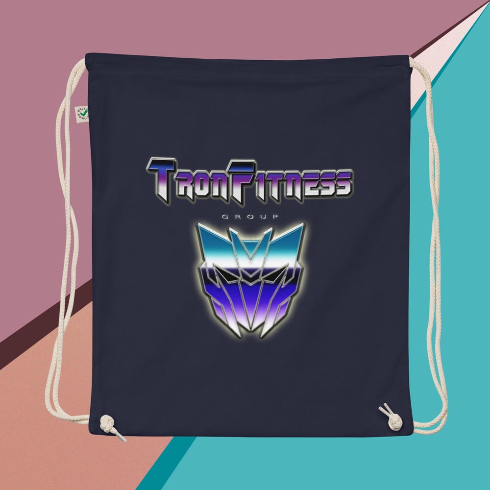 Image of TronFitness Organic Cotton Drawstring Bag