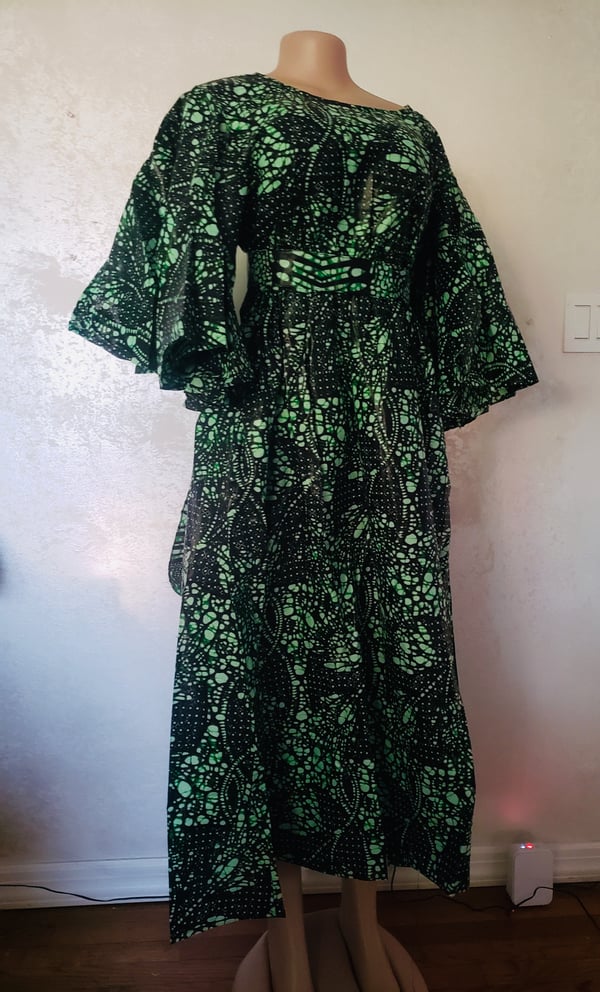 Image of Evergreen Midi Dress/one size