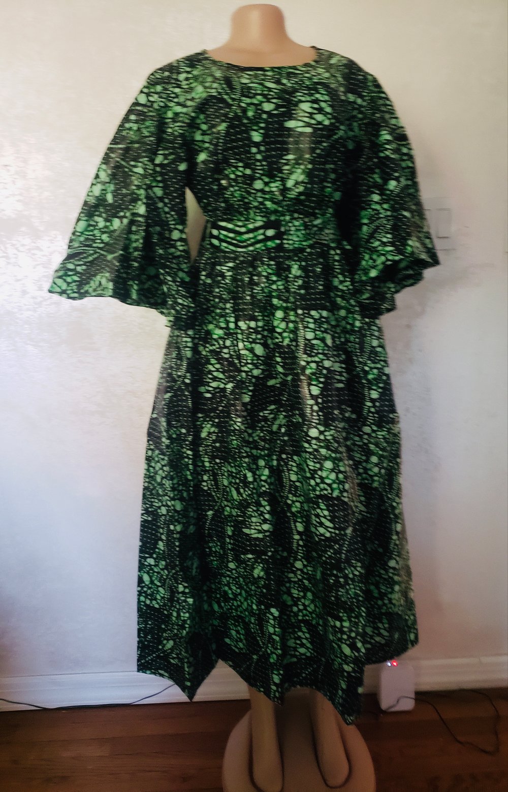 Image of Evergreen Midi Dress/one size